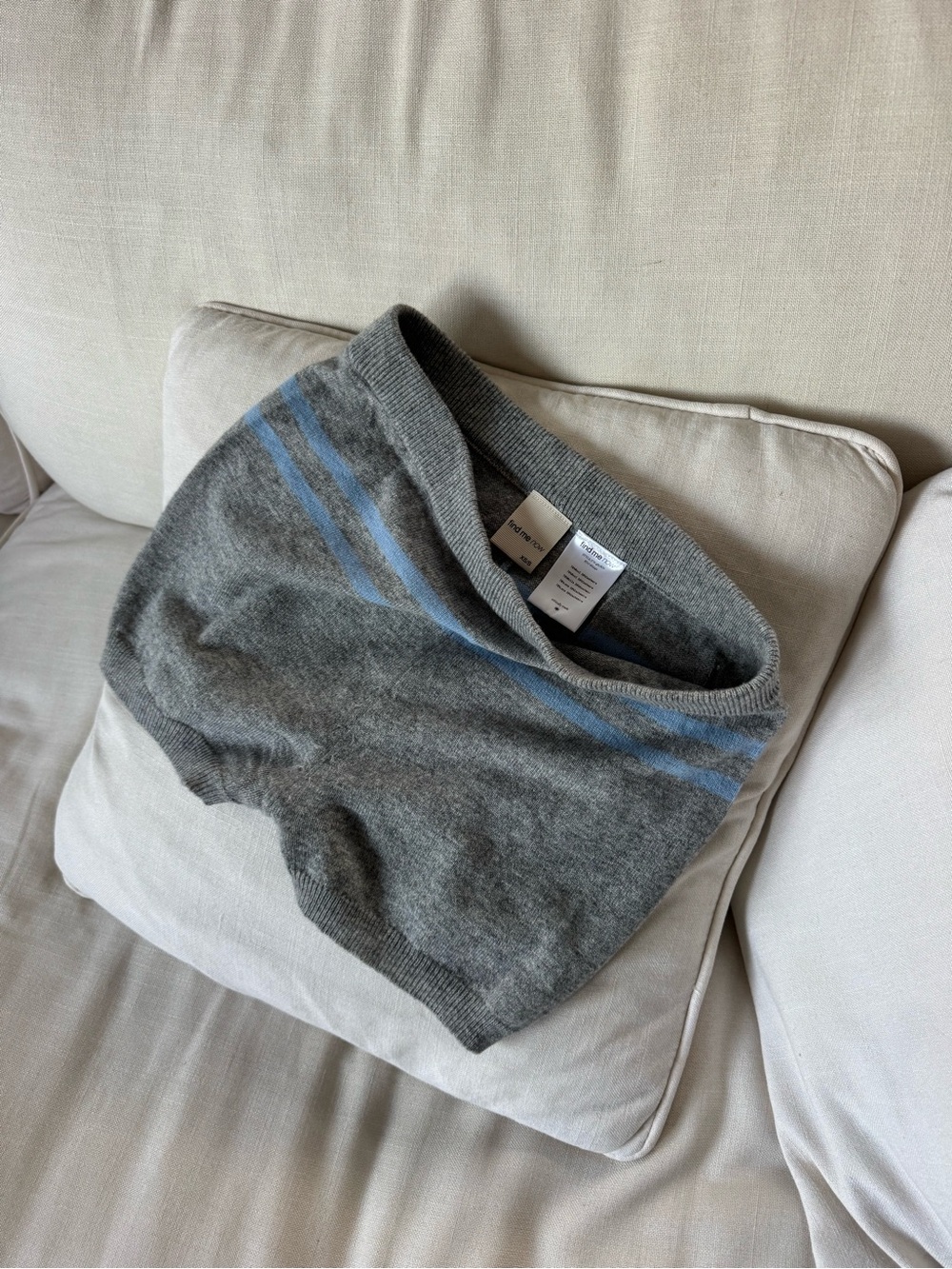 find me now label cashmere mini wool knit shorts